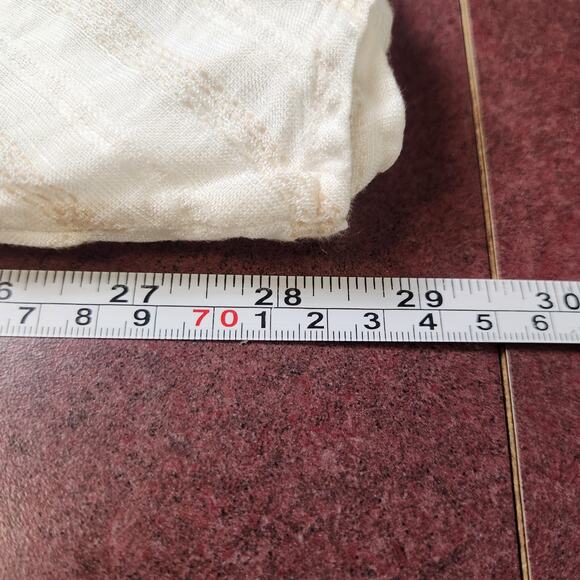 Massimo Dutti Linen Top Womens Small Stripped Dolman Beachy Coastal Portugal - Picture 9 of 14